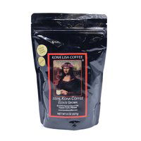 Kona Lisa French Roast Coffee, Ground, 8 Ounce