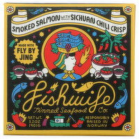 Fishwife Smoked Salmon with Chili Crisp, 3.2 Ounce