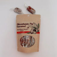 Sbh Kona Coffee Macadamia Nut Caramels, 2 Ounce