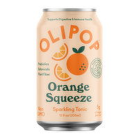 Olipop Sparkling Orange Squeeze, 12 Ounce