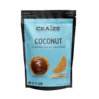 Craize Toasted Crisps Coconut, 4 Ounce