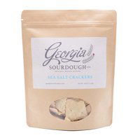 Georgia Sourdough Sea Salt Crackers, 4 Ounce