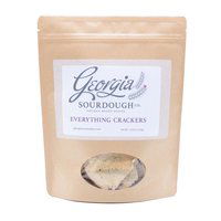 Georgia Sourdough Everything Crackers, 4 Ounce