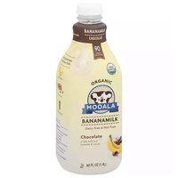 Mooala Organic Bananamilk, Chocolate, 48 Ounce