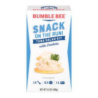 Bumble Bee Snack On The Run, Tuna with Crackers, 3.5 Ounce