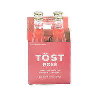 Tost Sparkling Rose White Tea Ginger (4-pack), 1000 Millilitre