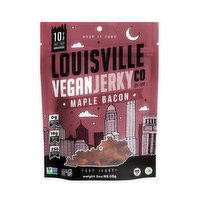 Louisville Vegan Jerky Maple Bacon, 3 Ounce