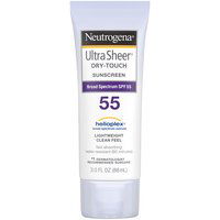 Neutrogena Ultra Sheer Sunblock Lotion, SPF 55 , 3 Ounce