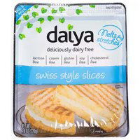 Daiya Swiss Cheese Slices, 7.8 Ounce