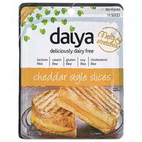 Daiya Cheeze Slices, Cheddar Style, 7.8 Ounce