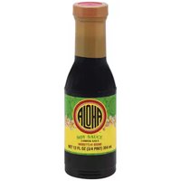 Aloha Soy Sauce, Low Salt, 12 Ounce