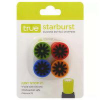 True Fabrications, Bottle Stoppers, Starburst Silicone, 1 Each