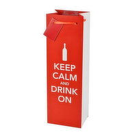 Keep Calm Wine Bag, 1 Each