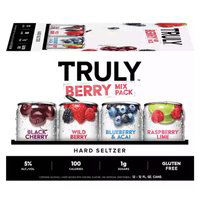 Truly Hard Seltzer Berry Mix Pack, Cans (Pack of 12), 144 Ounce