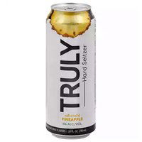 Truly Hard Seltzer, Pineapple, 24 Ounce