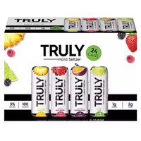 Truly Lemonade Seltzer, Variety Pack, Cans (Pack of 12), 144 Ounce