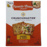 Crunchmaster Cracker Pimento Cheese, 3.54 Ounce