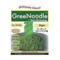 GreeNoodle Plain, 3.5 Ounce