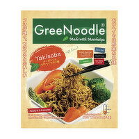 GreeNoodle Instant Noodle Soup, Yakisoba, 3 Ounce