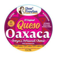 Don Froylan Creamery Queso Oaxaca Artisanal, 12 Ounce