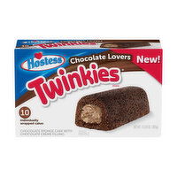 Hostess Twinkies Chocolate Sponge Cake with Chocolate Creme Filling (10-pack), 13.58 Ounce