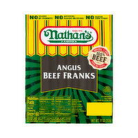 Nathan's Franks Angus Beef, 11 Ounce