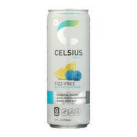 Celsius Fizz-Free Blue Razz Lemonade, 12 Ounce