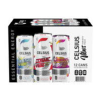 Celsius Live Fit Sparkling Energy Drink Variety (12-pack), 144 Ounce