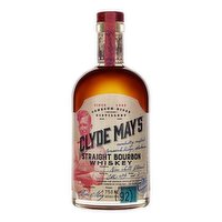 Clyde Mays Straight Bourbon, 750 Millilitre