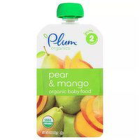 Plum Organics Plum Pear/mango Puree, 4 Ounce