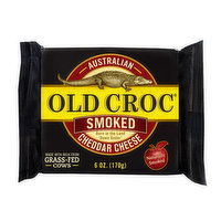 Old Croc Smoked Sharp Cheddar, 6 Ounce