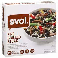 Evol Fire Grilled Steak, 9 Ounce