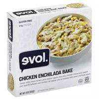 Evol Chicken Enchilada Bake, 9 Ounce