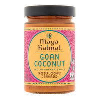 Maya Kaimal Medium Goan Coconut Indian Simmer Sauce, 12.5 Ounce