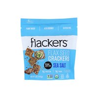 Doctor In The Kitchen Organic Flackers Crackers, Sea Salt, 5 Ounce