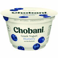 Chobani Greek Yogurt, Blueberry, 5.3 Ounce