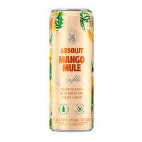 Absolut Cocktail Mango Mule (4-pack), 1420 Millilitre