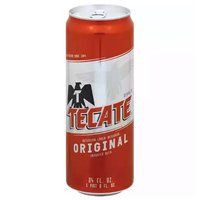 Tecate Beer, Imported, Lager, Original, 24 Ounce