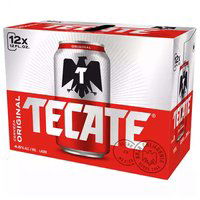 Tecate Beer, Cans (Pack of 12), 144 Ounce