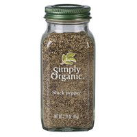 Simply Organic Black Pepper, 2.31 Ounce