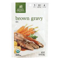 Simply Organic Brown Gravy Mix, 1 Ounce