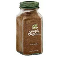 Simply Organic Ground Coriander, 2.29 Ounce