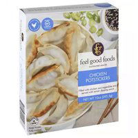 Feel Good Foods Potstickers, Chicken, 10 Ounce