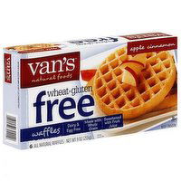 Van's Apple Cinnamon Waffles, 9 Ounce