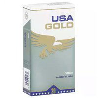 USA Gold Menthol, Green, 100's, Box, 1 Each