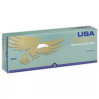 USA Gold Menthol Gold 100s Cigarettes, 1 Each