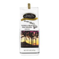 Hawaiian Isles Vanilla Bean Macadamia Coffee, 8 Ounce