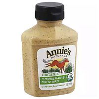 Annie's Naturals Organic Horseradish Mustard, 9 Ounce