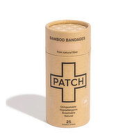 Patch Bandages Bamboo, 25 Each