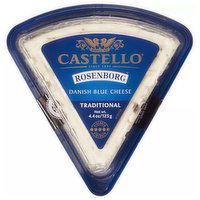 Castello Danish Blue Cheese, Traditional, 4.4 Ounce